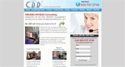Desktop Screenshot of creativedatadevices.com